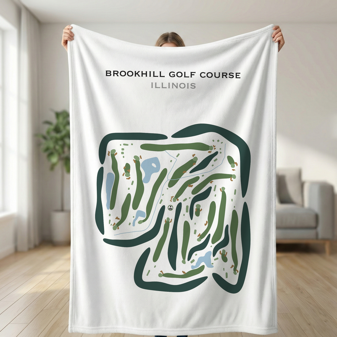 Brookhill Golf Course, Illinois - Printed Golf Courses