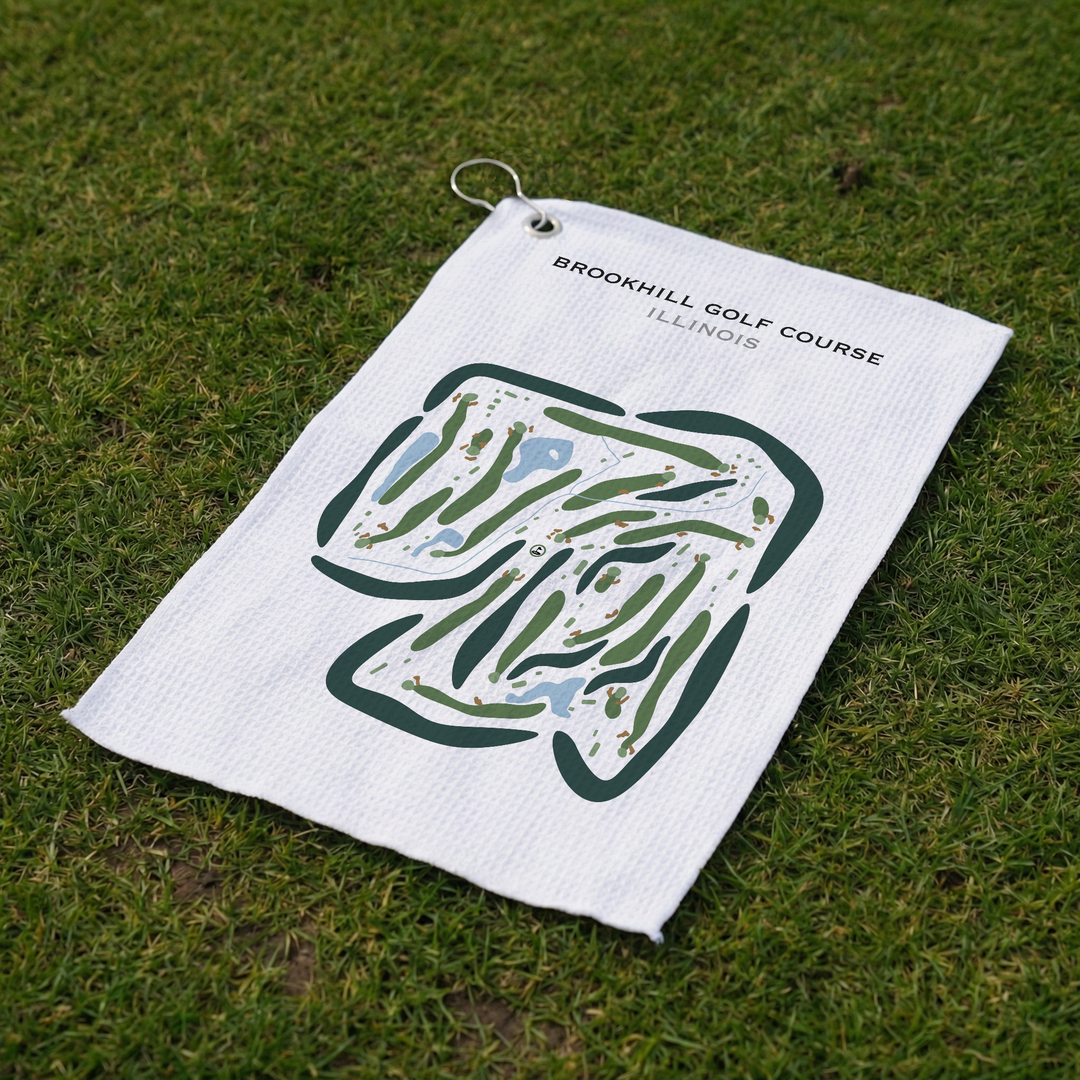 Brookhill Golf Course, Illinois - Printed Golf Courses