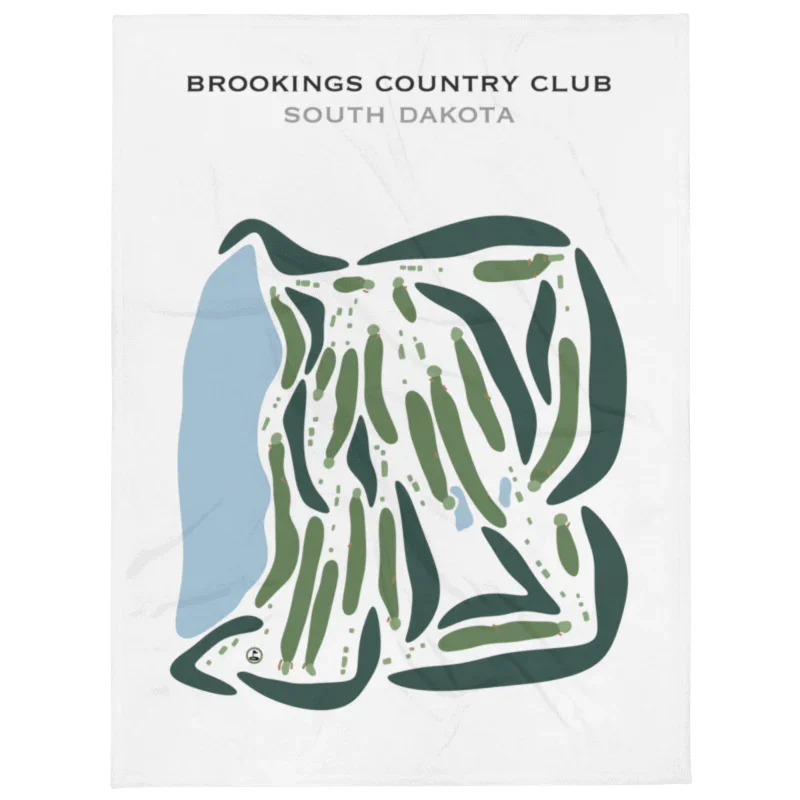 Brookings Country Club, South Dakota - Printed Golf Courses