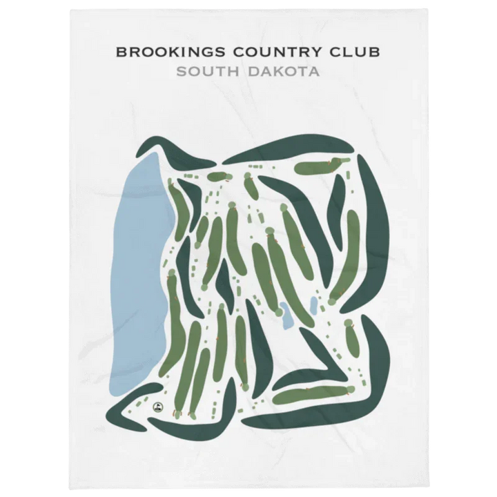 Brookings Country Club, South Dakota - Printed Golf Courses