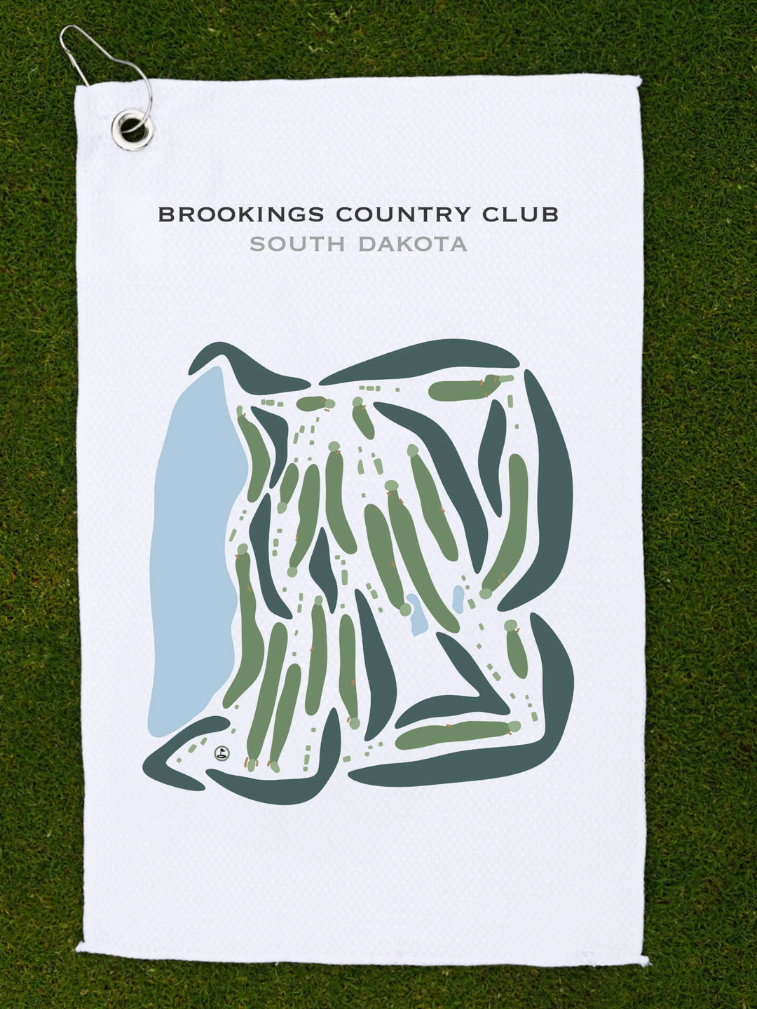 Brookings Country Club, South Dakota - Printed Golf Courses