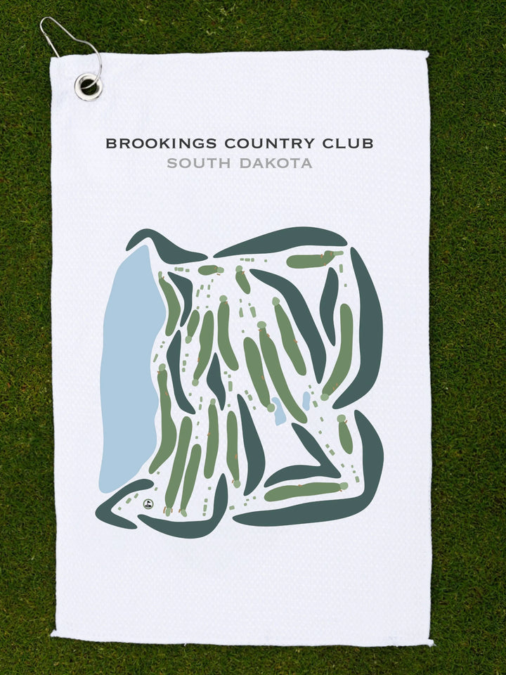 Brookings Country Club, South Dakota - Printed Golf Courses