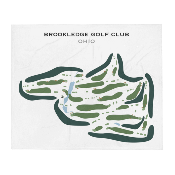 Brookledge Golf Club, Ohio - Printed Golf Courses