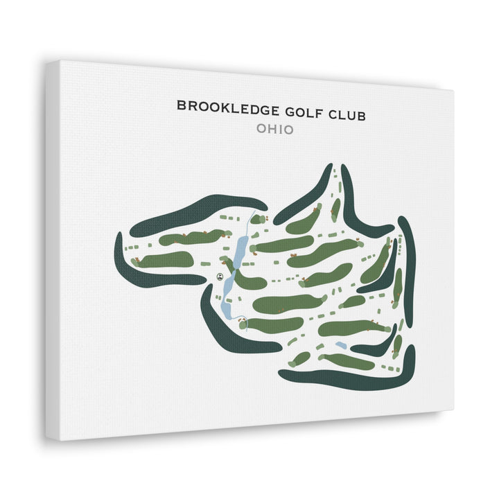 Brookledge Golf Club, Ohio - Printed Golf Courses