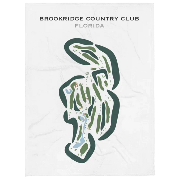 Brookridge Country Club, Florida - Printed Golf Courses