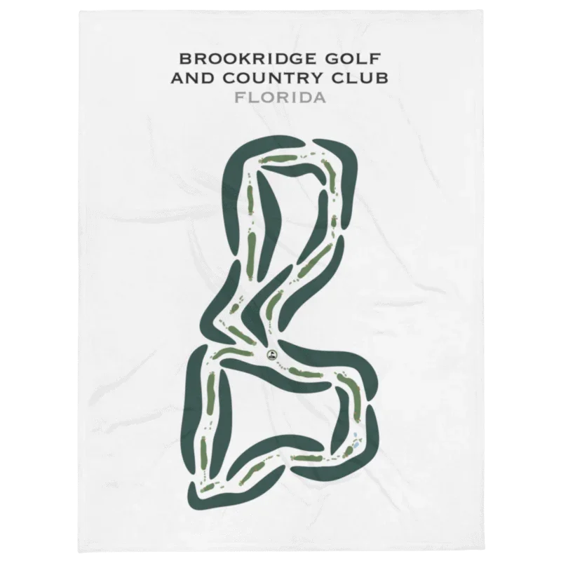 Brookridge Golf & Country Club, Florida - Printed Golf Courses