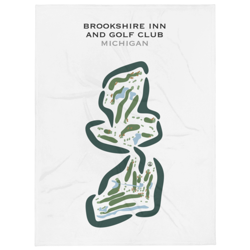 Brookshire Inn & Golf Club, Michigan - Printed Golf Courses