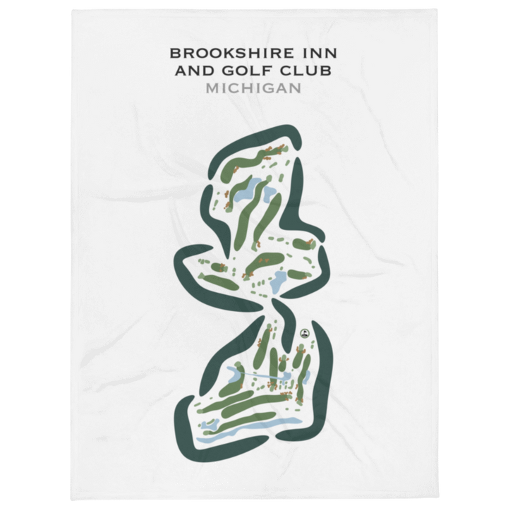 Brookshire Inn & Golf Club, Michigan - Printed Golf Courses