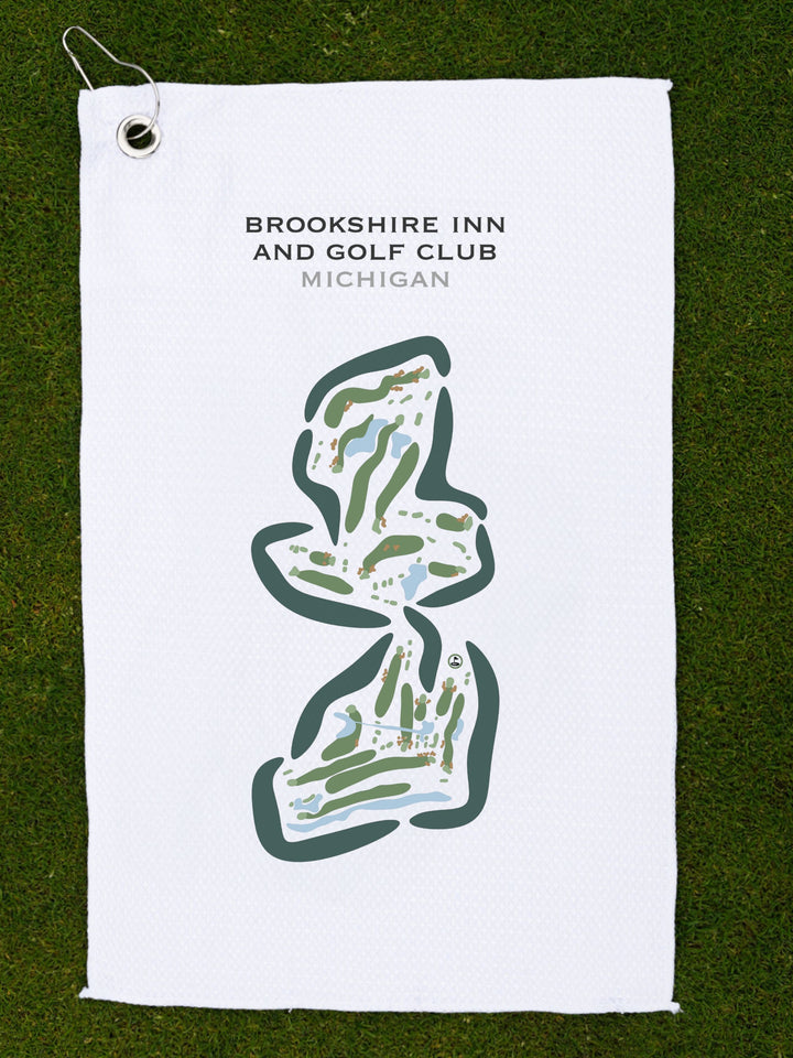 Brookshire Inn & Golf Club, Michigan - Printed Golf Courses