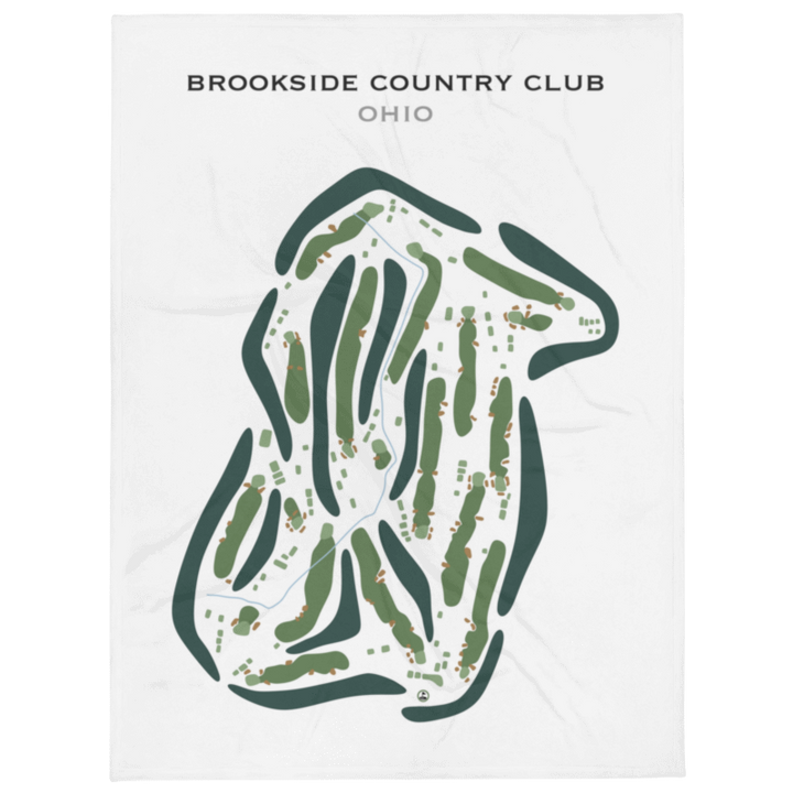 Brookside Country Club, Ohio - Printed Golf Courses