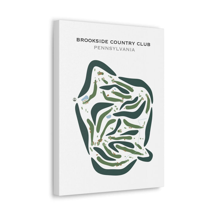 Brookside Country Club, Pennsylvania - Printed Golf Courses