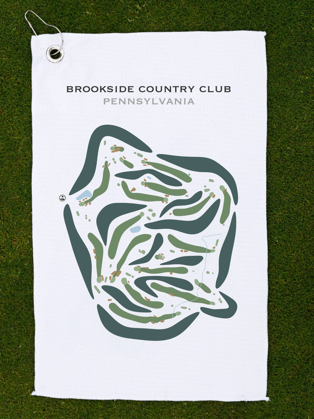 Brookside Country Club, Pennsylvania - Printed Golf Courses