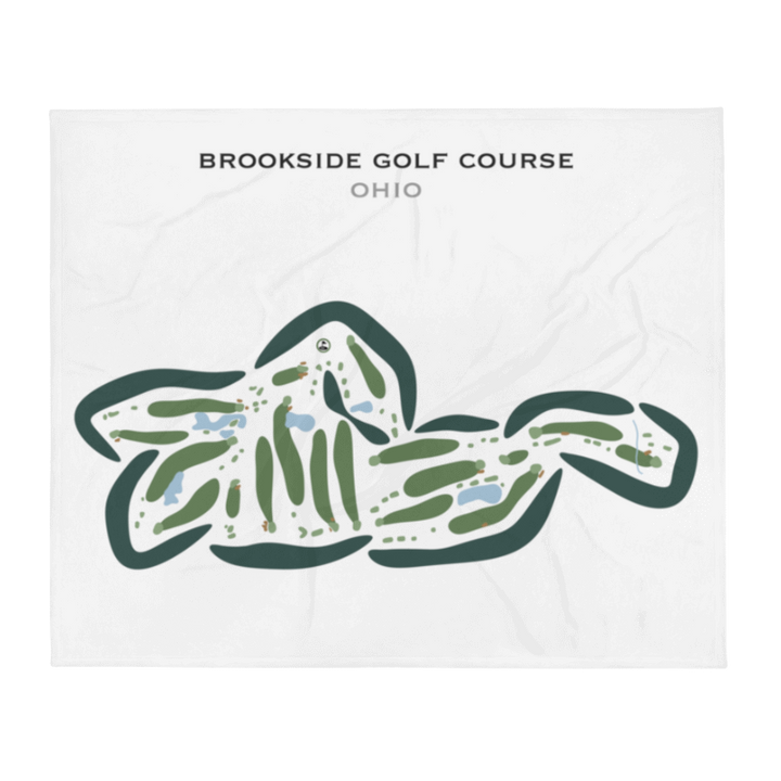 Brookside Golf Course, Ohio - Printed Golf Courses