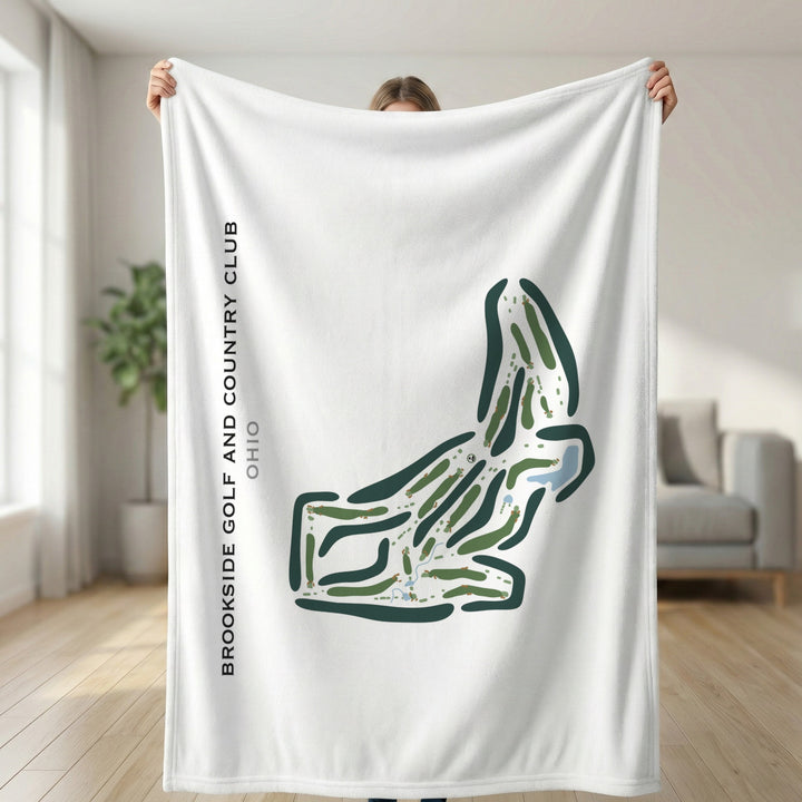 Brookside Golf & Country Club, Ohio - Printed Golf Courses