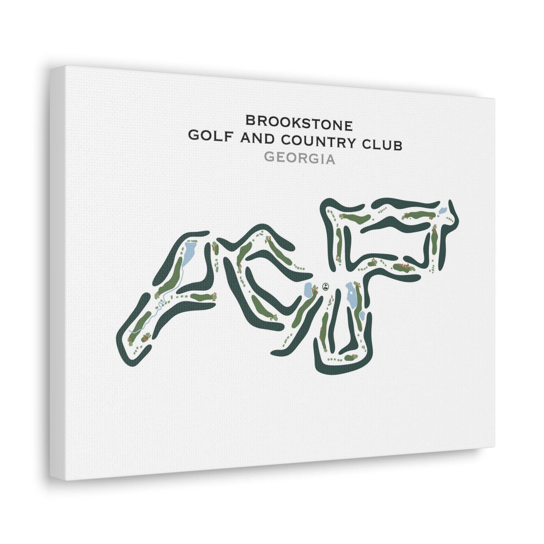 Buy the best printed golf course Brookstone Golf Country Club