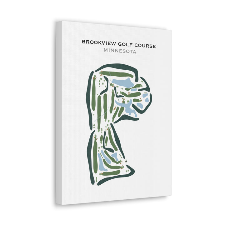 Brookview Golf Course, Minnesota - Printed Golf Courses