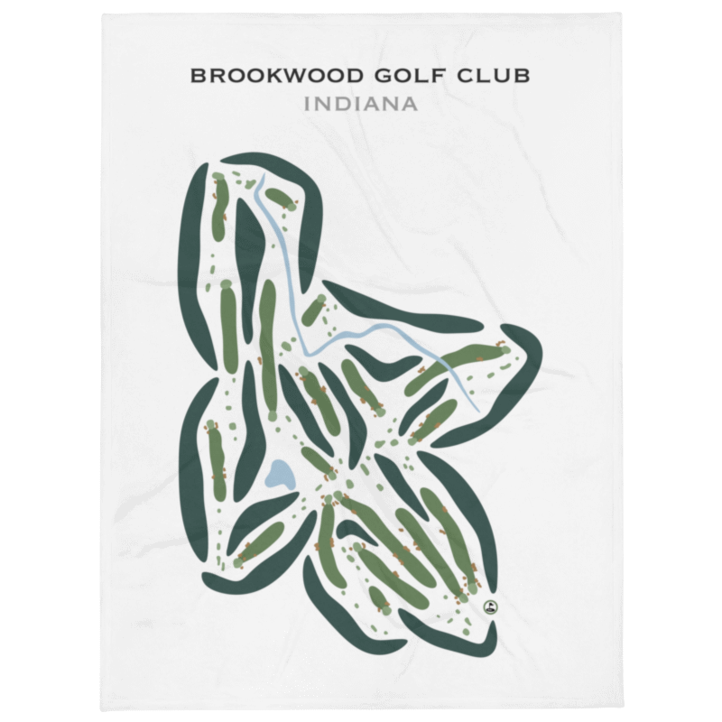 Brookwood Golf Club, Indiana - Printed Golf Courses