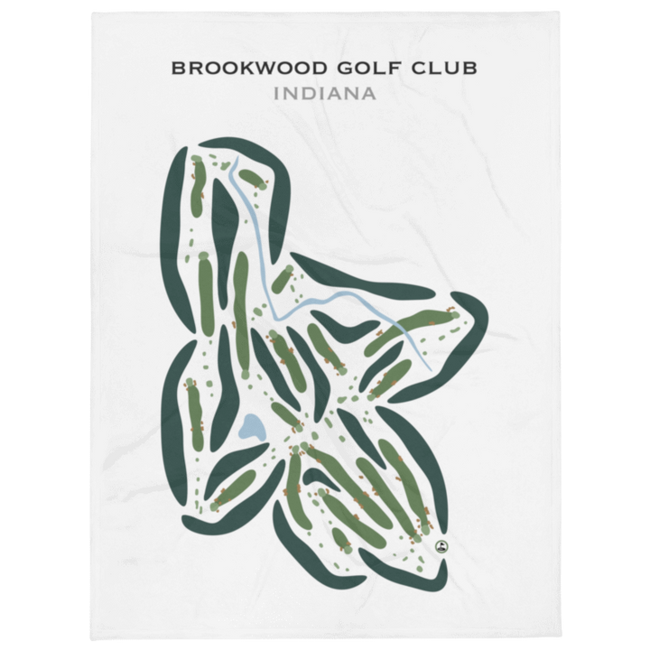 Brookwood Golf Club, Indiana - Printed Golf Courses