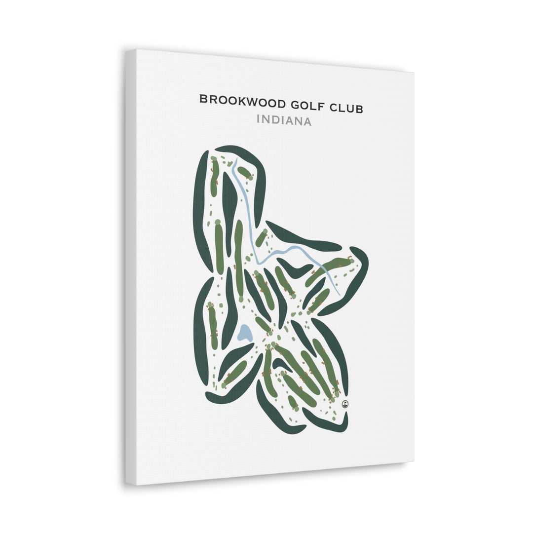 Brookwood Golf Club, Indiana - Printed Golf Courses