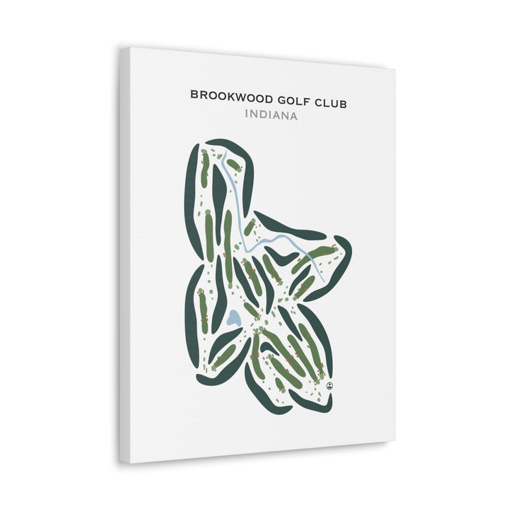 Brookwood Golf Club, Indiana - Printed Golf Courses