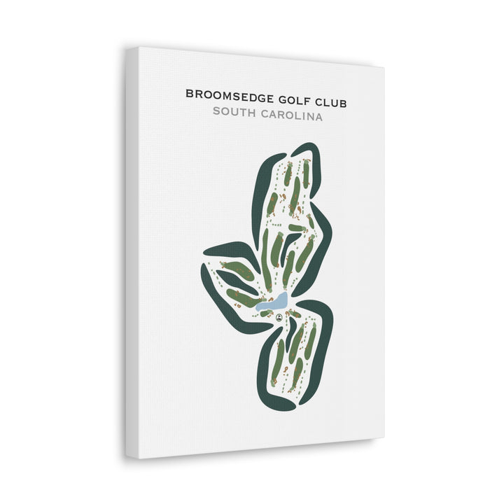 Broomsedge Golf Club, South Carolina - Printed Golf Courses