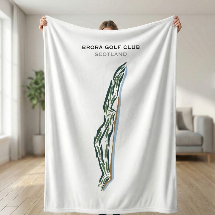 Brora Golf Club, Scotland - Printed Golf Courses