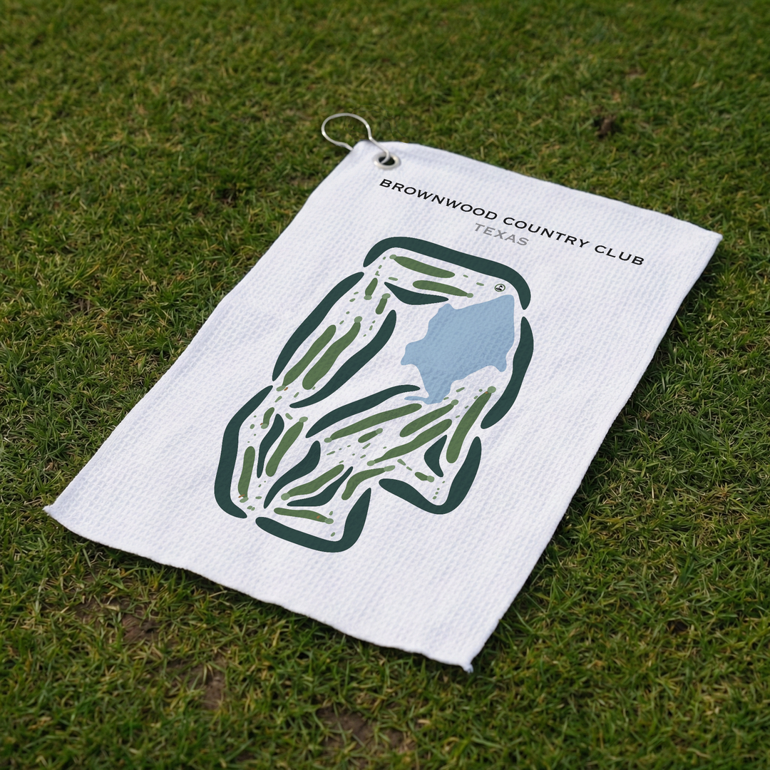 Brownwood Country Club, Texas - Printed Golf Courses