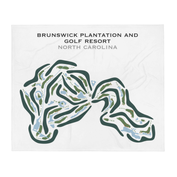 Brunswick Plantation & Golf Resort, North Carolina - Landscape - Printed Golf Courses