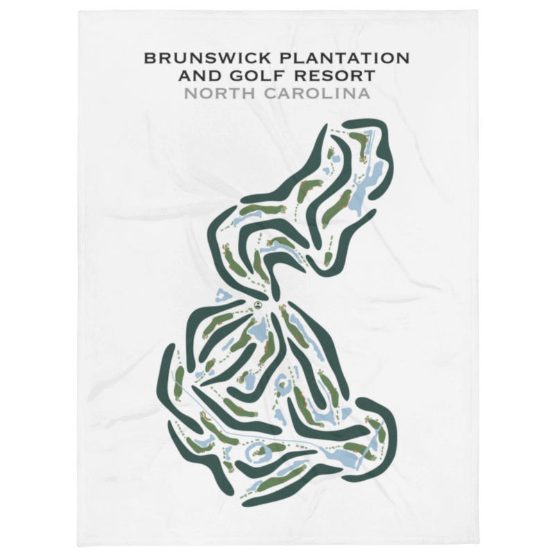 Brunswick Plantation & Golf Resort, North Carolina - Printed Golf Courses