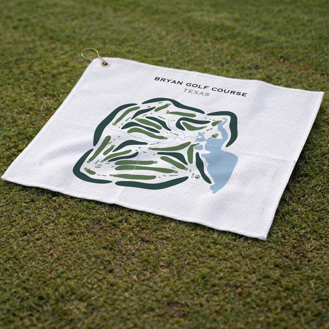 Bryan Golf Course, Texas - Printed Golf Courses