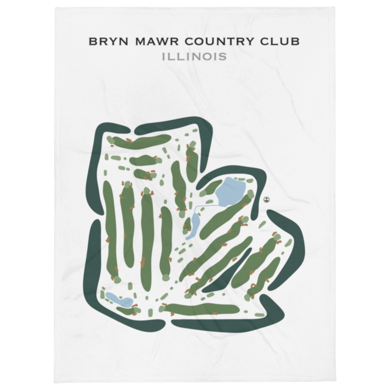 Bryn Mawr Country Club, Illinois - Printed Golf Courses