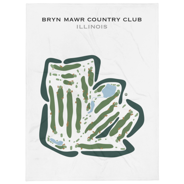 Bryn Mawr Country Club, Illinois - Printed Golf Courses