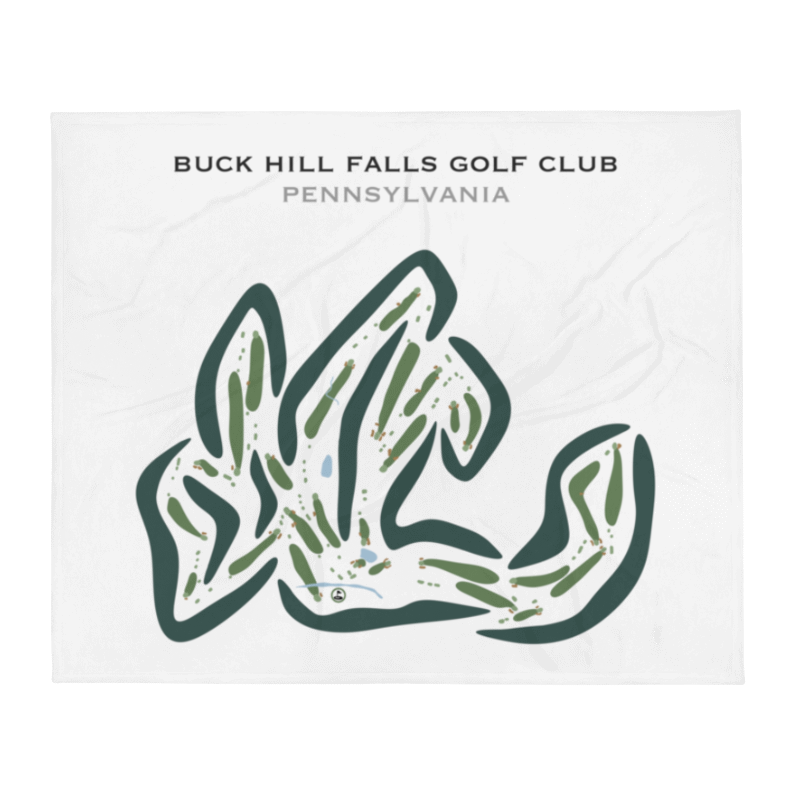 Buck Hill Falls Golf Club, Pennsylvania - Printed Golf Courses