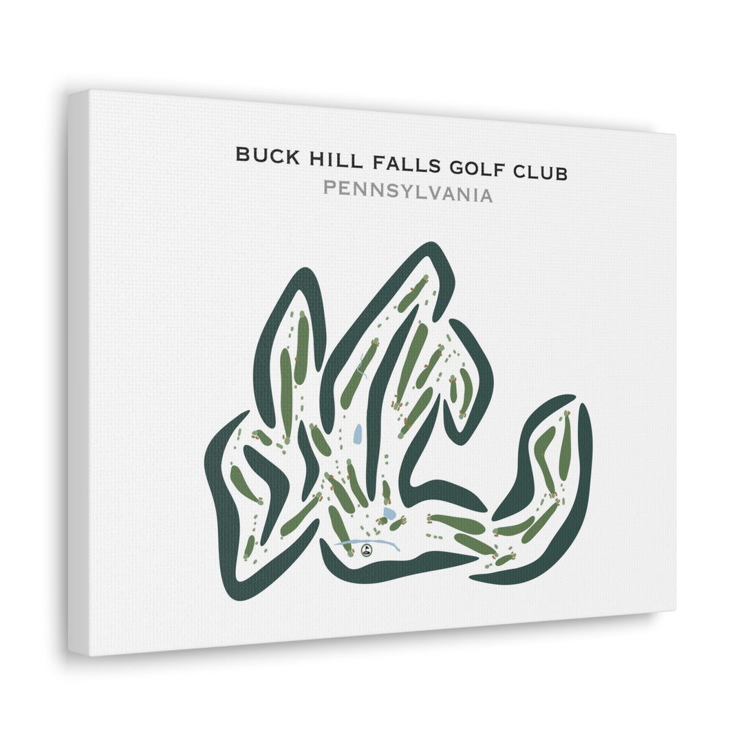 Buck Hill Falls Golf Club, Pennsylvania - Printed Golf Courses