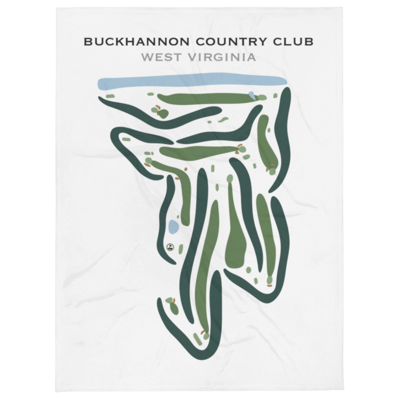 Buckhannon Country Club, West Virginia - Printed Golf Courses