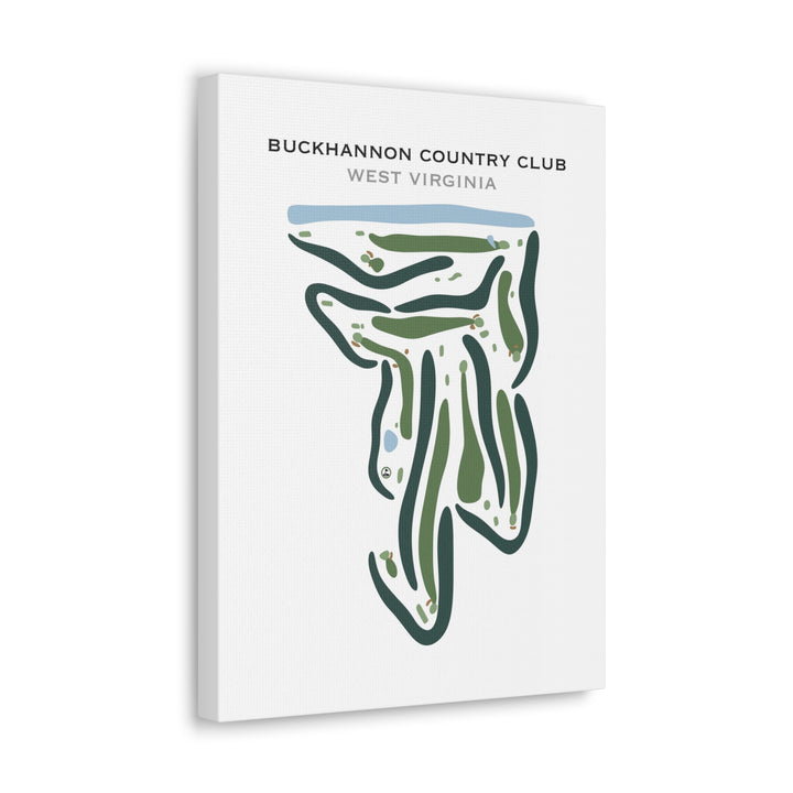 Buckhannon Country Club, West Virginia - Printed Golf Courses