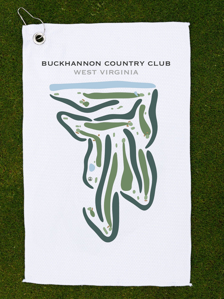 Buckhannon Country Club, West Virginia - Printed Golf Courses