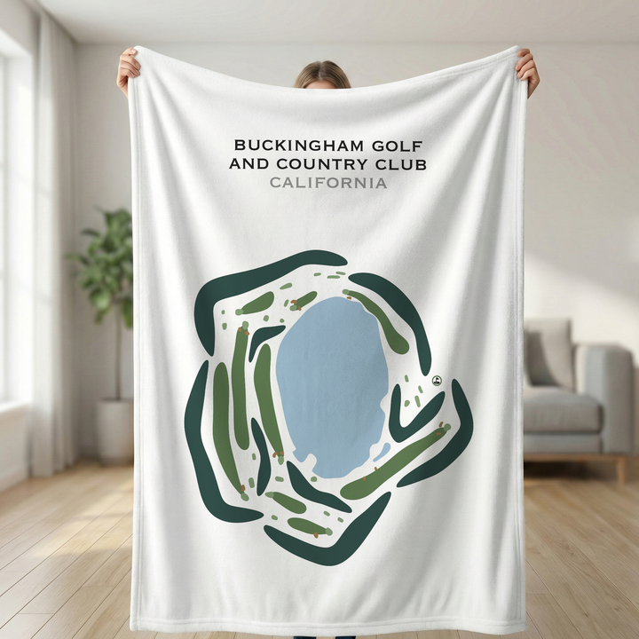 Buckingham Golf & Country Club, California - Printed Golf Courses