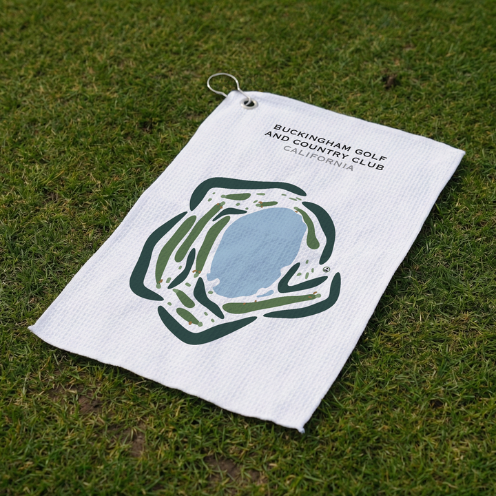 Buckingham Golf & Country Club, California - Printed Golf Courses