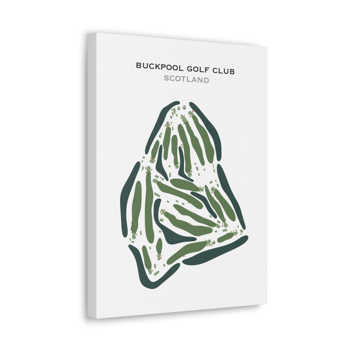 Buckpool Golf Club, Scotland - Printed Golf Courses