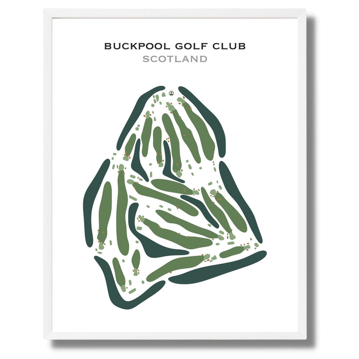 Buckpool Golf Club, Scotland - Printed Golf Courses