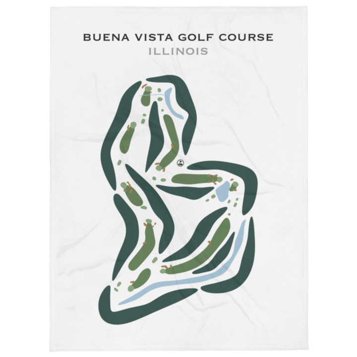 Buena Vista Golf Course, Illinois - Printed Golf Courses