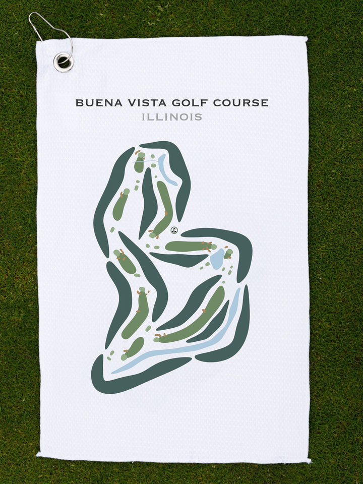 Buena Vista Golf Course, Illinois - Printed Golf Courses