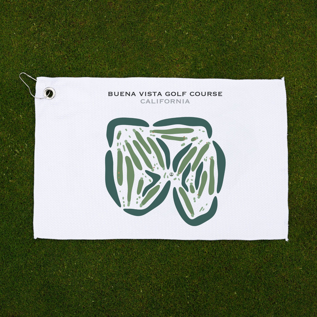 Buena Vista Golf Course, California - Printed Golf Courses