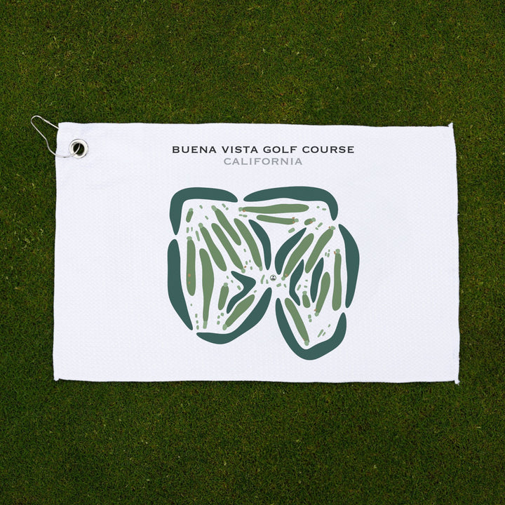 Buena Vista Golf Course, California - Printed Golf Courses