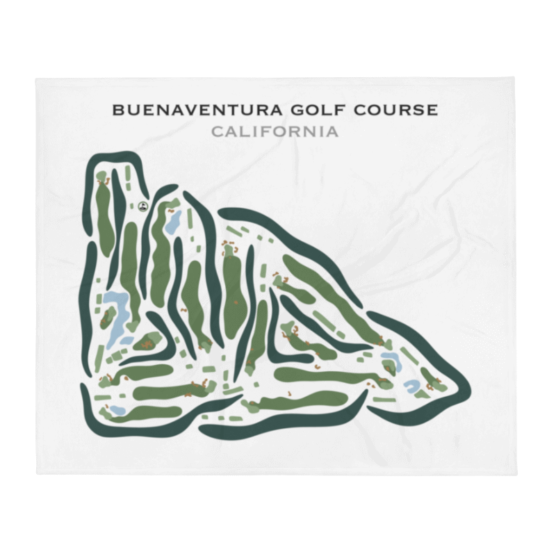 Buenaventura Golf Course, California - Printed Golf Courses