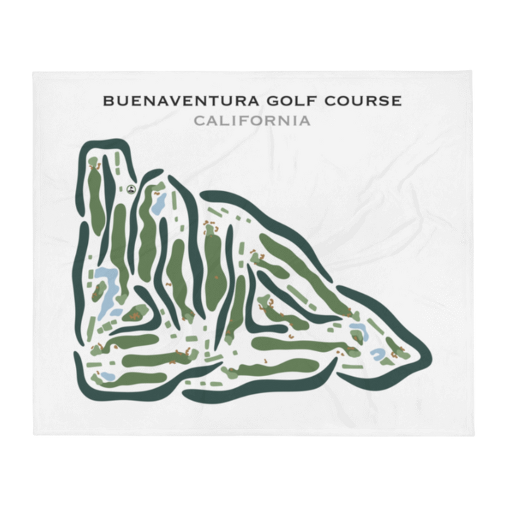 Buenaventura Golf Course, California - Printed Golf Courses