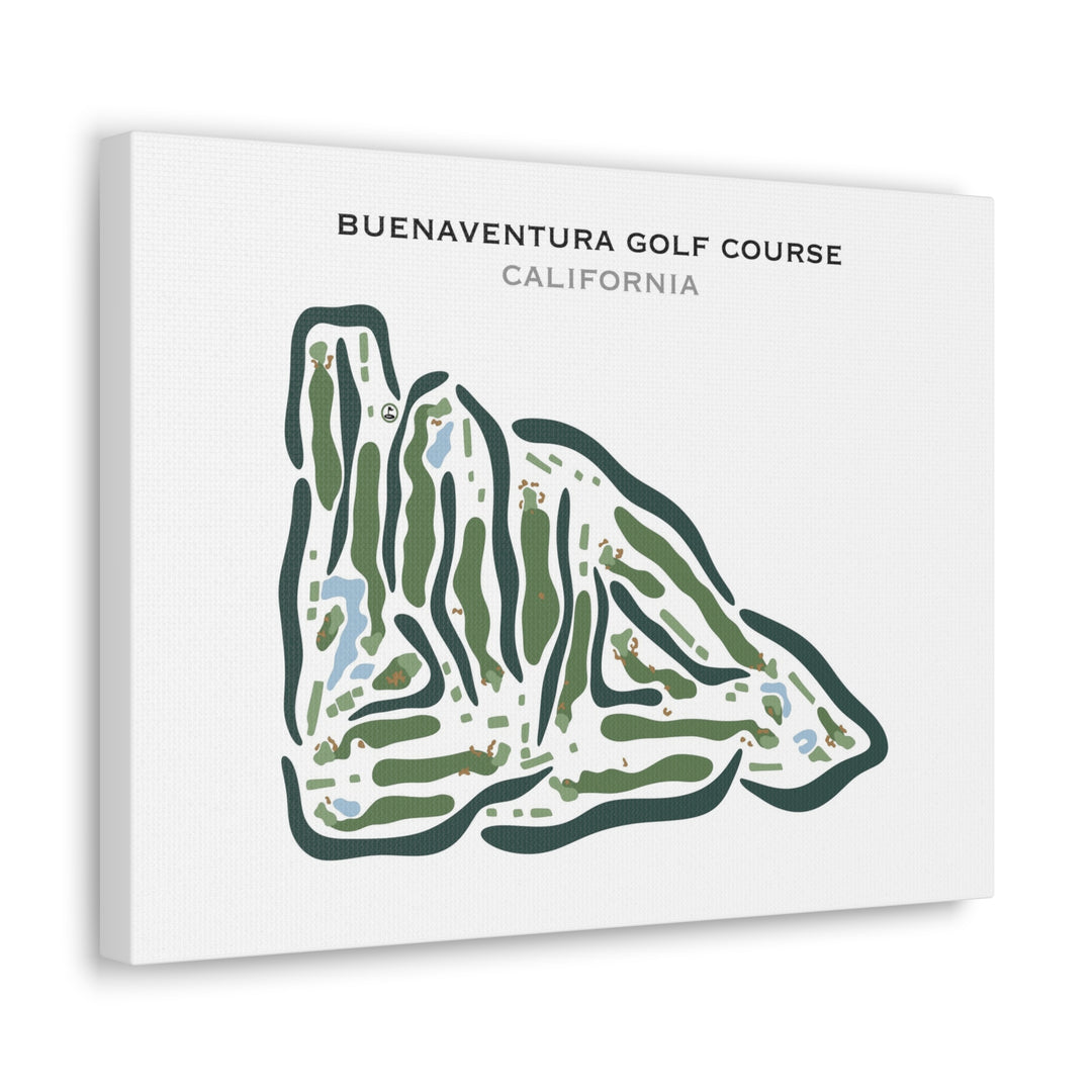 Buenaventura Golf Course, California - Printed Golf Courses