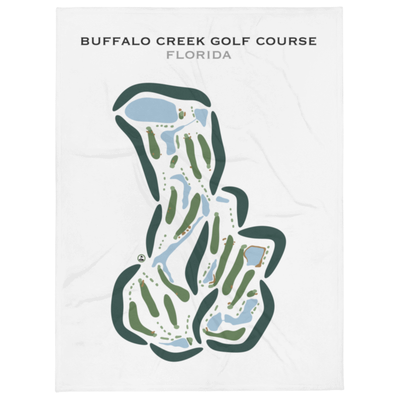 Buffalo Creek Golf Course, Florida - Printed Golf Courses