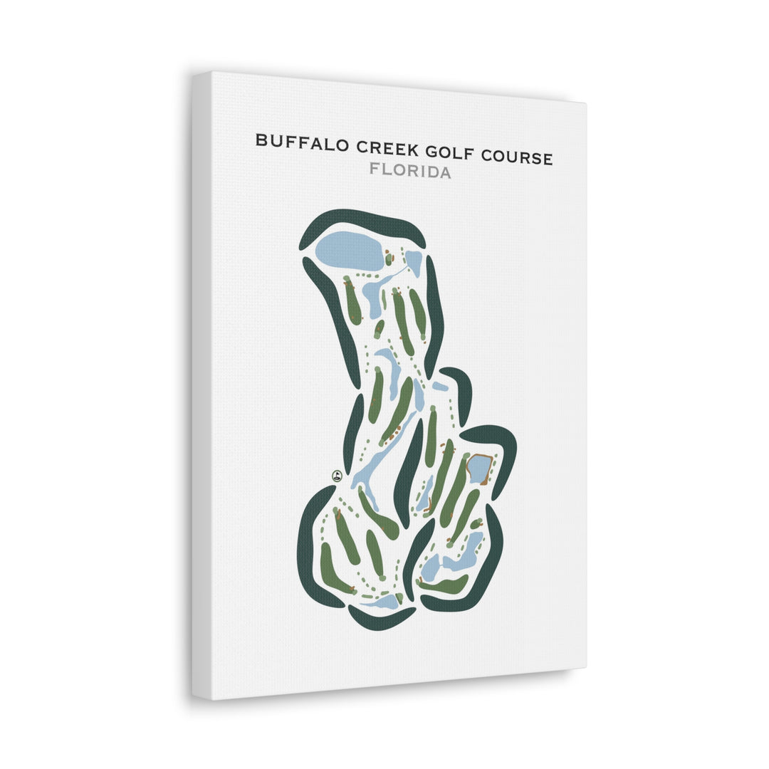 Buffalo Creek Golf Course, Florida - Printed Golf Courses